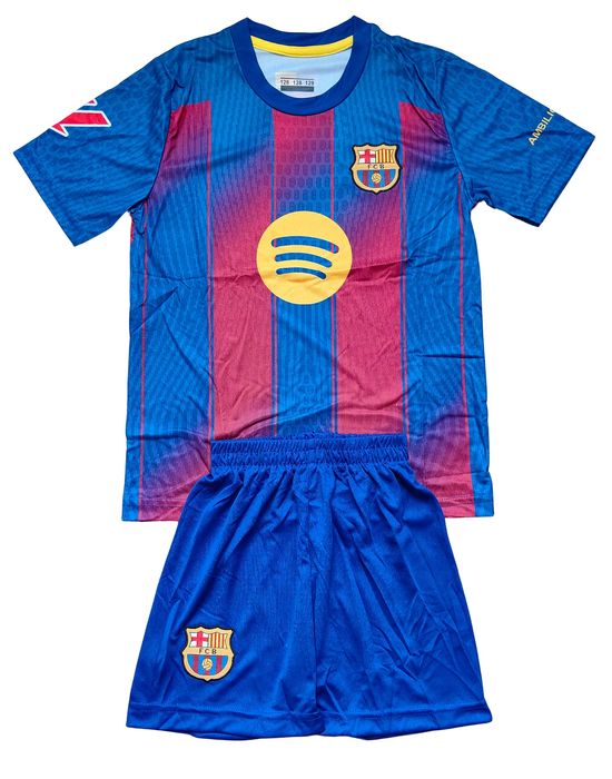 Детски футболен екип Ямал Барселона тениска Yamal комплект Barcelona