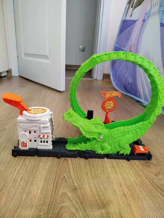 Детска писта Hot Wheels City крокодил