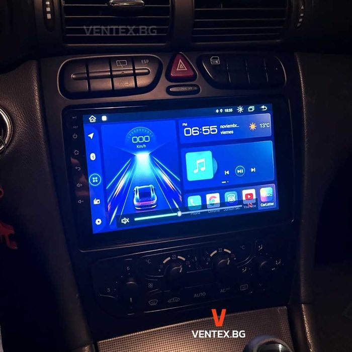 Мултимедия за Mercedes Benz C CLK W203 W209 Android 12 HD 9 инча