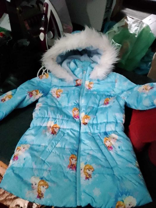 Geaca iarna imblanita Ana si Elsa Waikiki