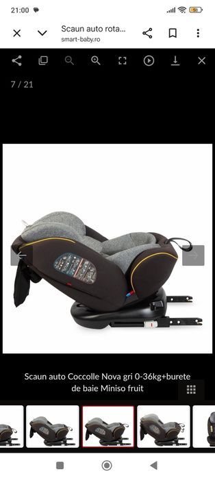Scaun auto Cocolle Nova