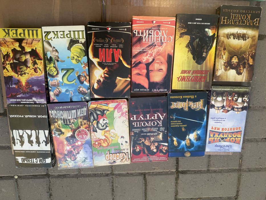 видеокассеты vhs цены разные