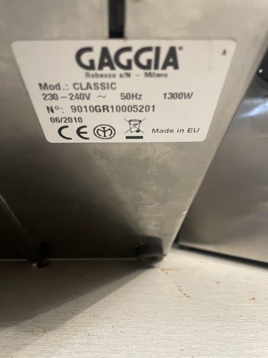 GAGGIA Classic и кафемелачка