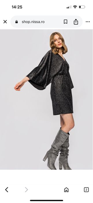 Rochie cu sclipici NISSA