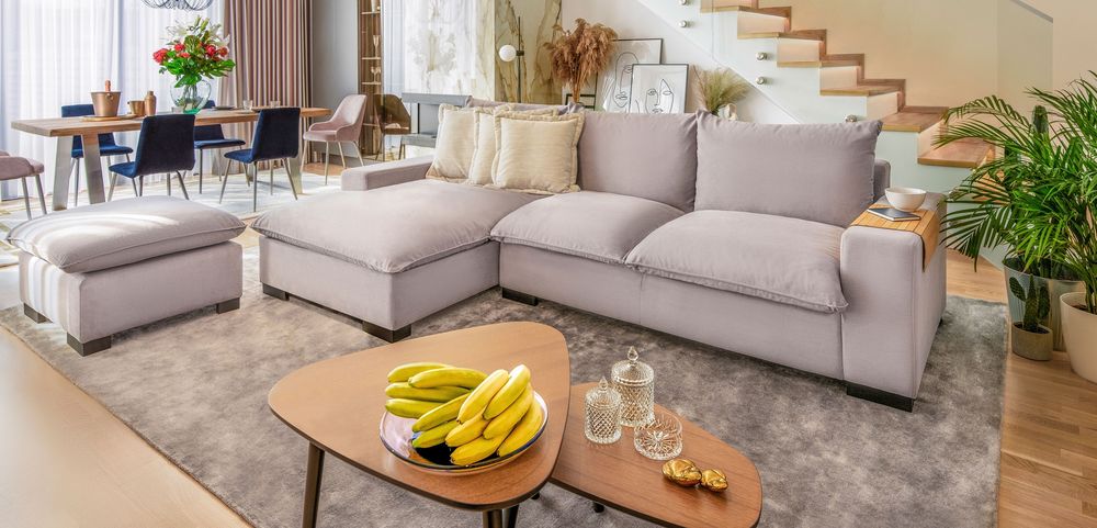 Vand Coltar, canapea extensibila Dalin, Model Monte Carlo, antizgariat