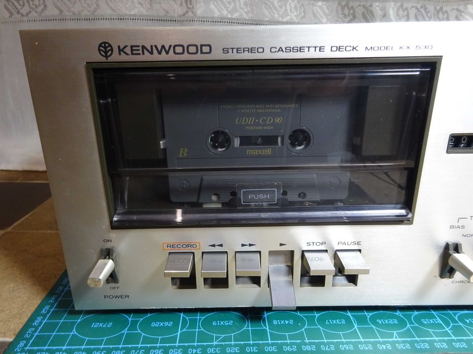 Casetofon /deck audio vintage Kenwood KX-530