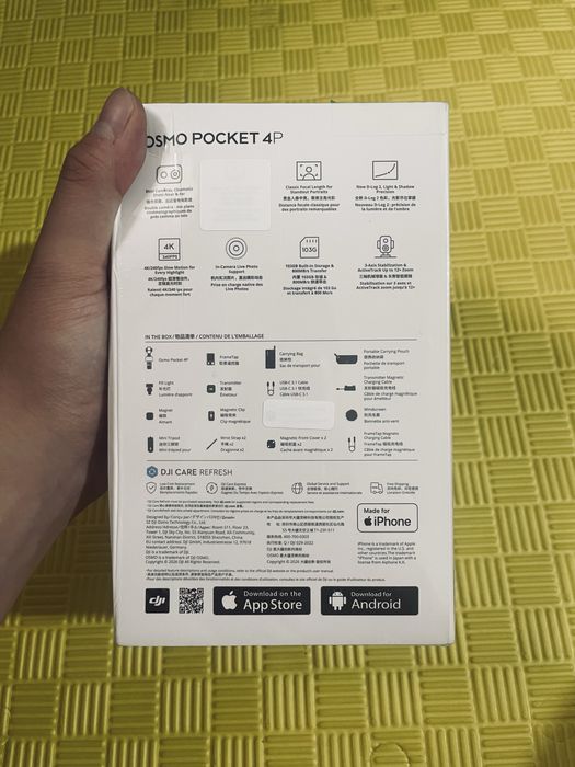 DJI osmo pocket 4p