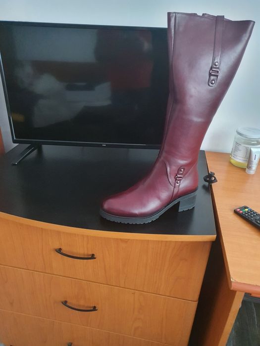 Cizme damă din piele-Rocca Shoes