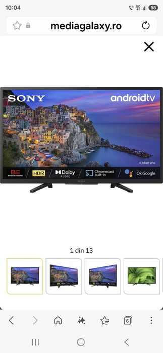 Vand televizor Sony Bravia