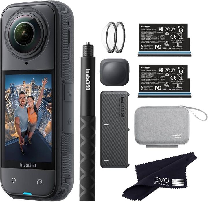 Экшн-камера Insta360 X6 8K 360° camera и другие модели