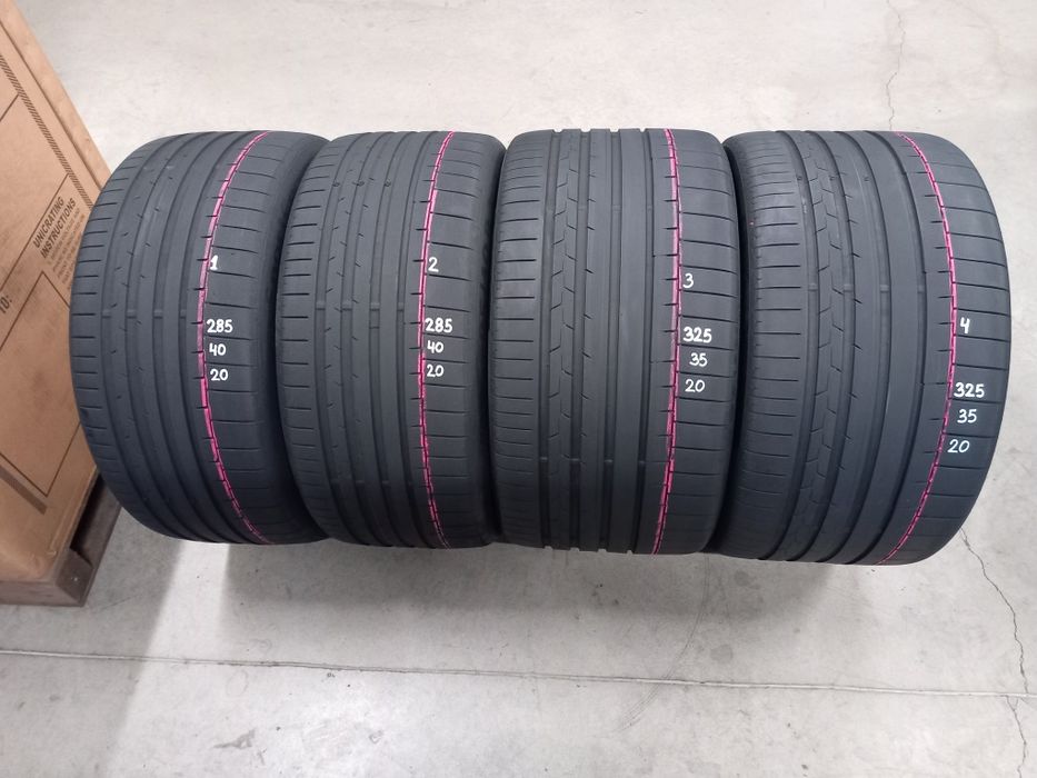 325/35/20-2бр. & 285/40/20- 2бр.CONTINENTAL Неразличими от НОВИ