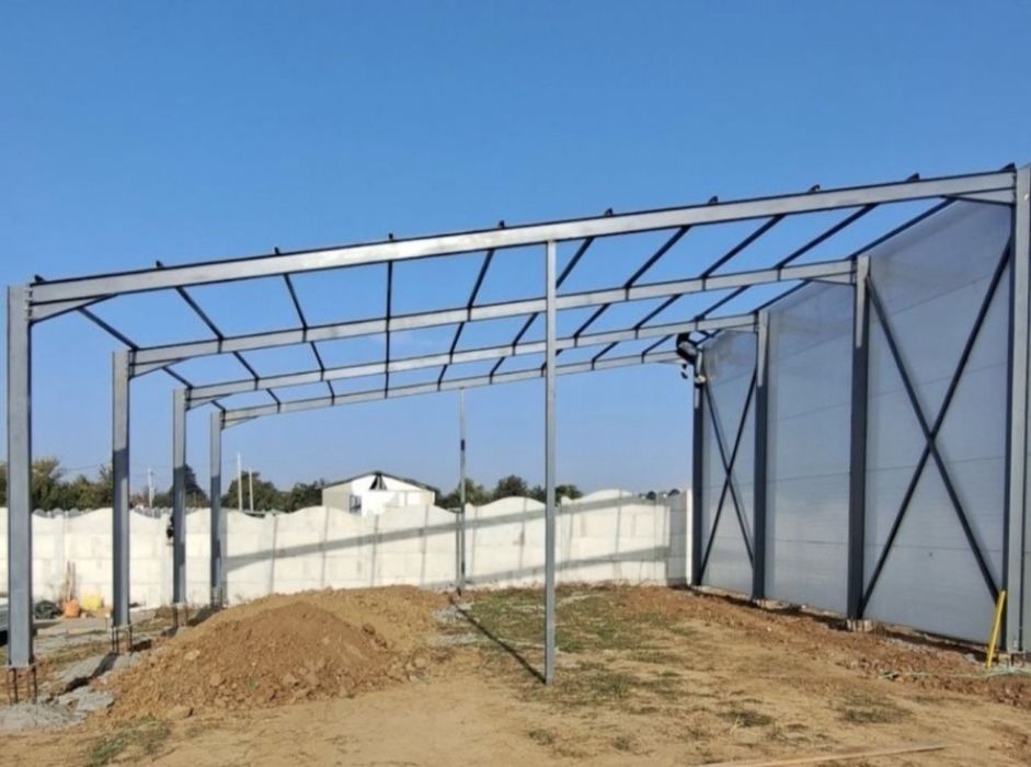 Vand structura metalica 5x20x4h accept variante cu auto