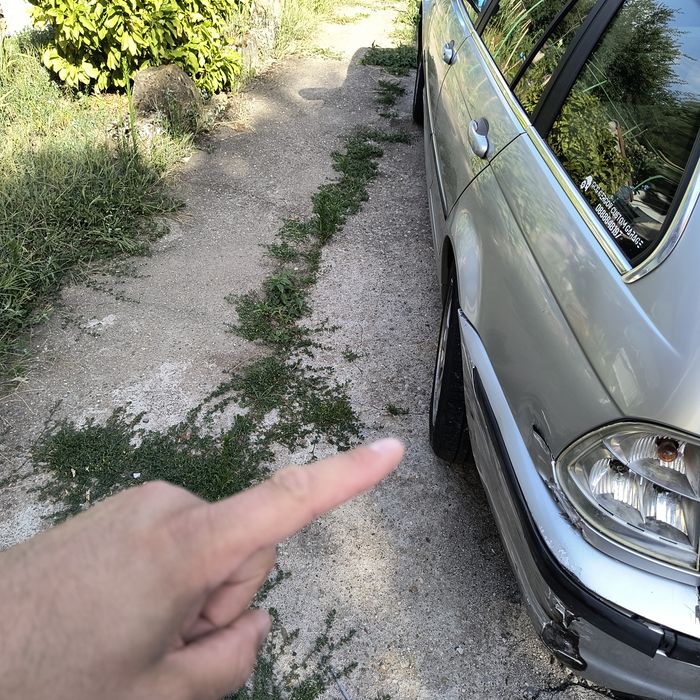 BMW E46 2.2 бензин 170к.с. автоматик, ударено