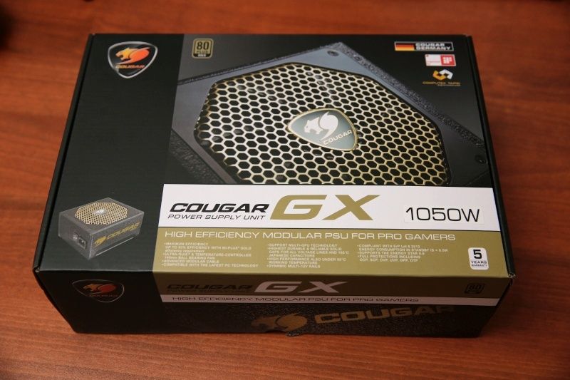 Мощный блок питания Cougar GX 1050
