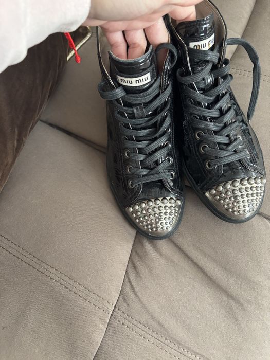 Ghete sneakers Miu miu