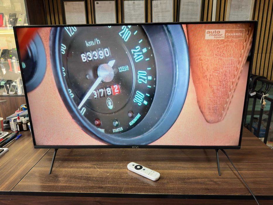 Телевизор KIVI LED 40F750NB, 40" (102 см), Smart Android TV, Full HD
