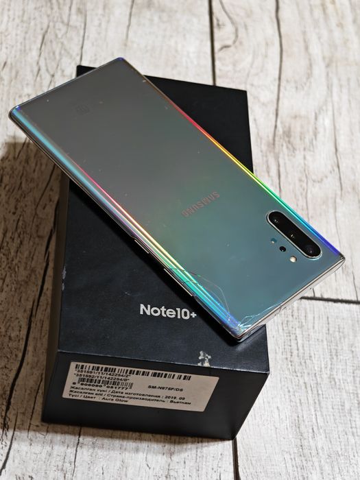 Samsung Note 10 Plus 256 gb Ram 12