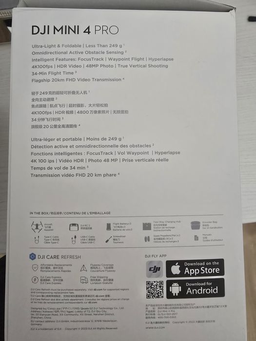 Дрон DJI mini 4 PRO