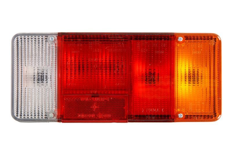 Stop spate lampa Citroen Jumper 1994-2014 Jumpy 1995-2007; Peugeot Boxer 1994-2006 J5 Iveco Daily 1978-1999 Fiat Ducato 1982-2006 300x130mm pentru verisiuni Pick-Up , 300x130mm, cu lampa mers inapoi, parte