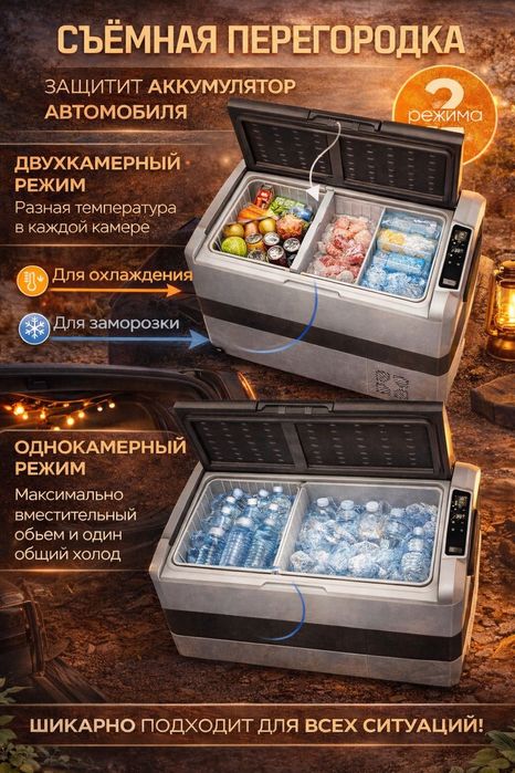 Автомобильный холодильник T-50