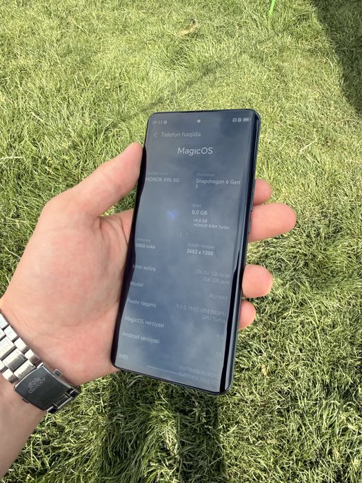 Honor X9b 5G  (8/256) zor holatda srochna arzonga