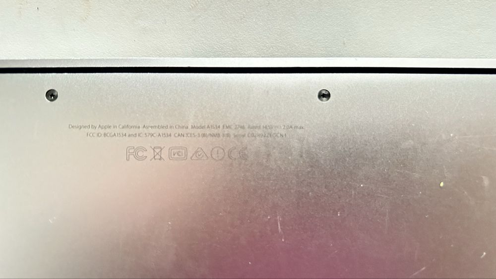 Macbook 12 - early 2015