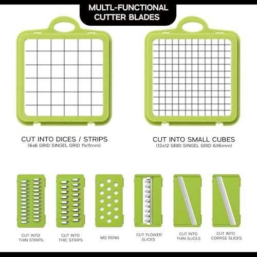 Нов 12 в 1 чопър и резачка за зеленчуци с дъска и ренде за кухня уред