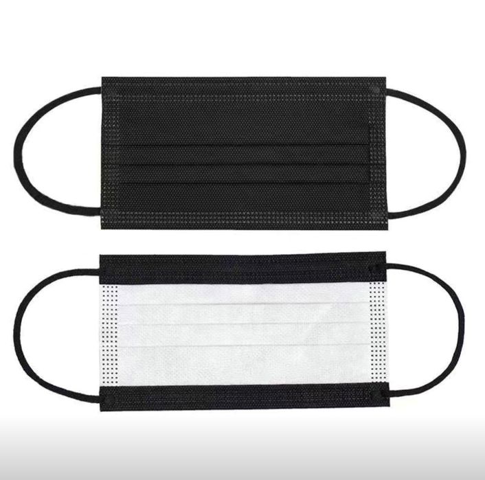 Маски черные 3000тг упаковка