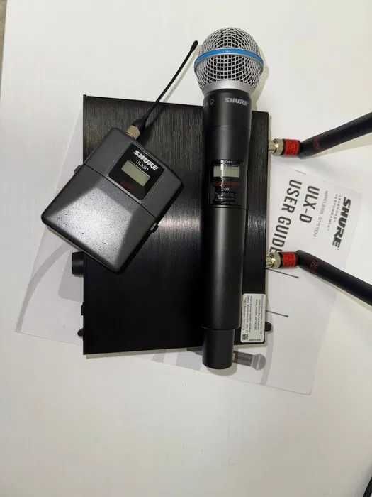 Shure ULXD/Beta58, sistem microfon wireless PRO (optional set complet bodypack) ca Dynacord xa vl212 powermate