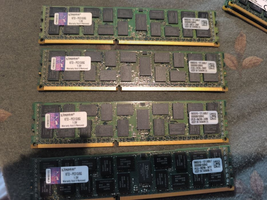 RAM DDR3 ecc server 32 GB 4x8 gb