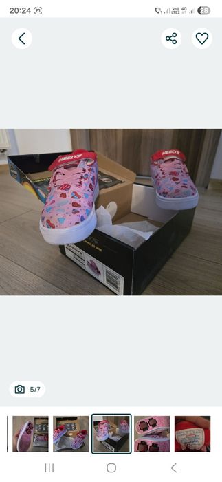 Adidasi cu rotile Heelys