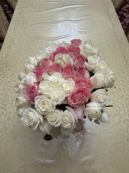 Цветы , букет с буквой А