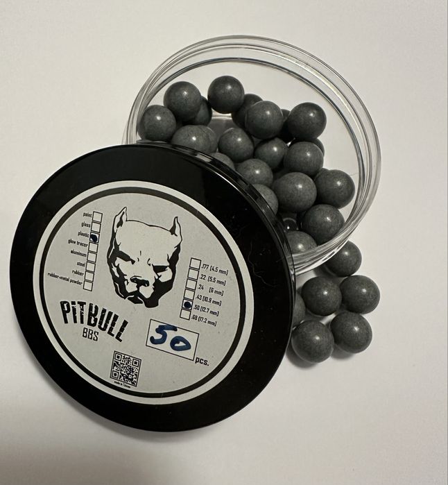 BILE CERAMICA nu cauciuc - CAL.50 - 1.78gr. - 50 BUC.