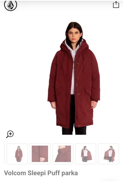 Дамско Зимно яке Volcom