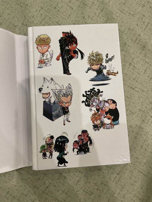 Манга One-punch man Ванпачмен 6 том