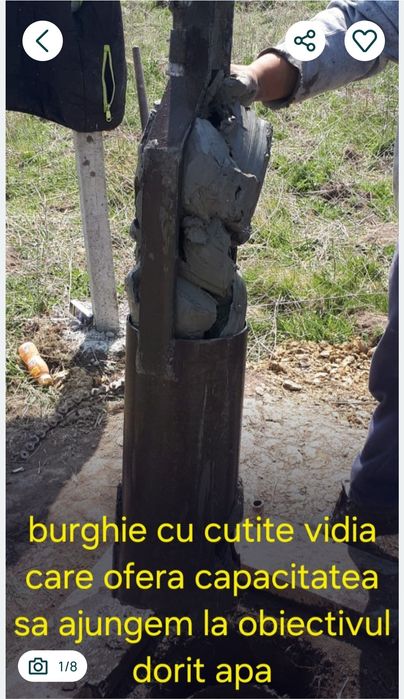 Foraje puturii de apa potabila.