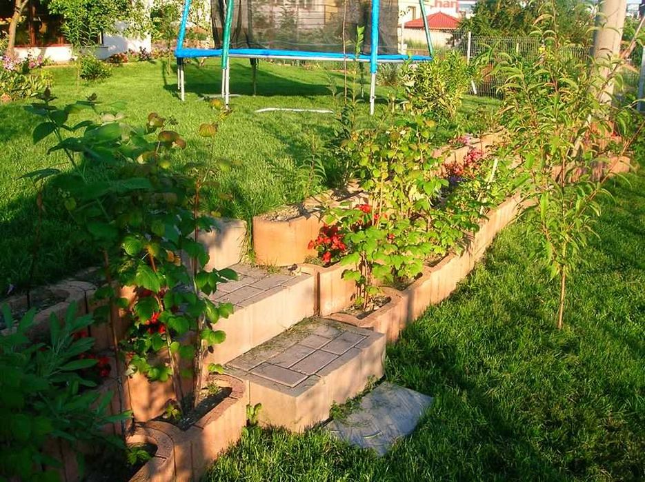 Treaptă pentru grădină,