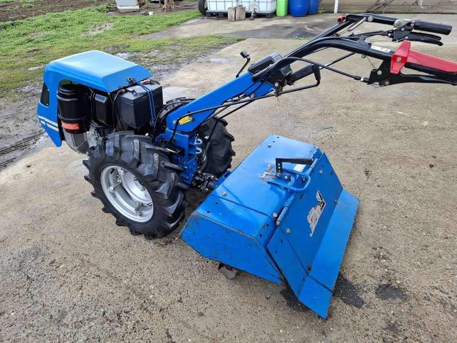 Motocultor BCS 745 diesel Lombardini pornire electrica