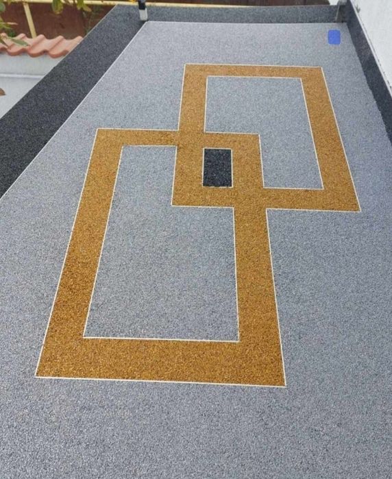 Covor de piatra naturala trafic auto si pietonal