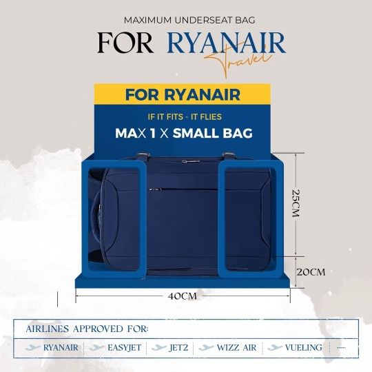 Ruccsac potrivit pt avion