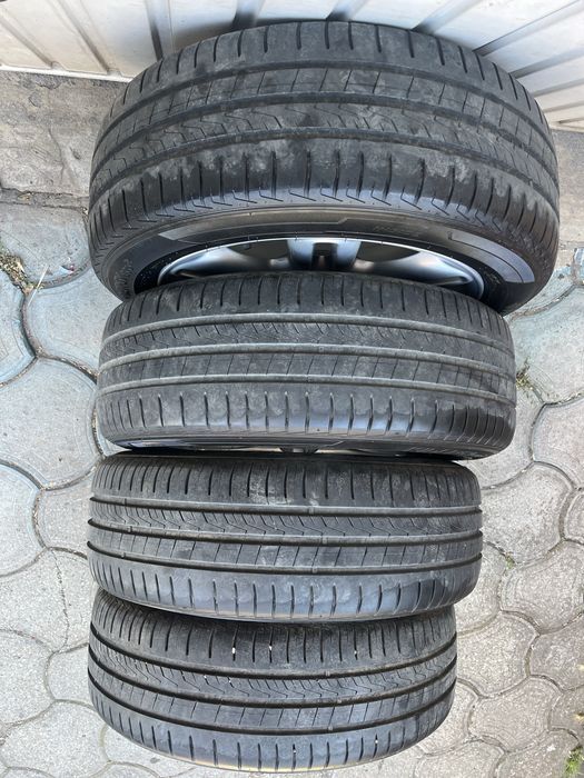 Jante aliaj 4x100mm, anvelope vara 195/55 R16, Mini Cooper One, Cabrio, Clubvan Clubman, Opel Mazda Kia Hyundai Suzuki Toyota Honda