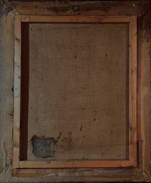 SUPERB,de COLECTIE! Tablou F, f vechi >100 ani, u/pz semnat, cca 90x75