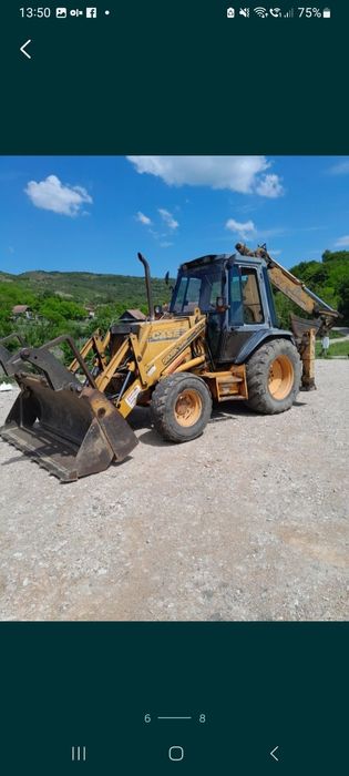 Dezmembrez buldoexcavator case 580 sk 580 sle