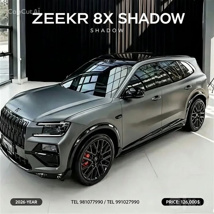 8x ZEEKR SHadow Bez probek Tayyor