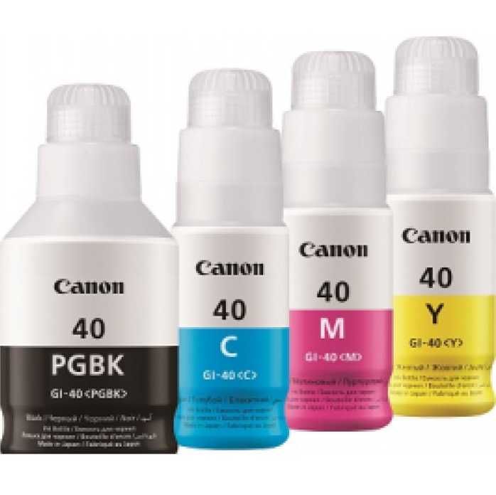 Чернила Canon INK GI-40, BK, M, Y, C - Купить в Ташкенте