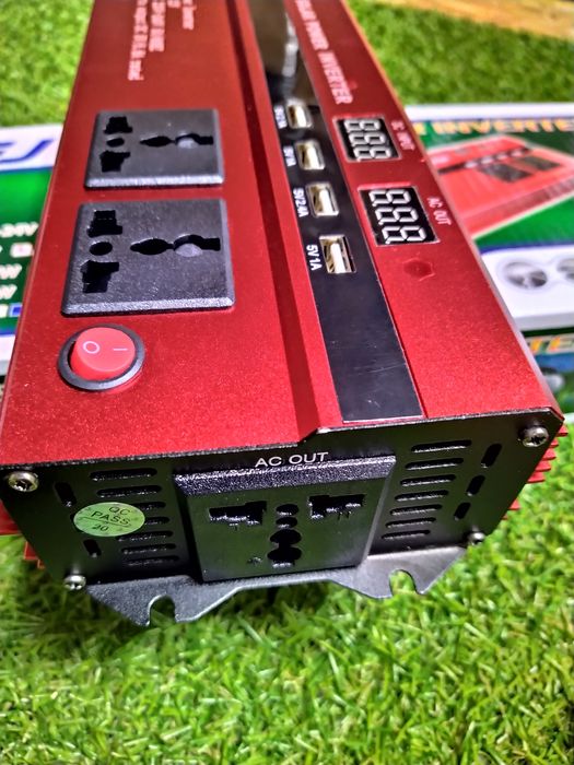 Invertor solar 12V 2000W ,USB, 220v Prize acumulator panou fotovoltaic