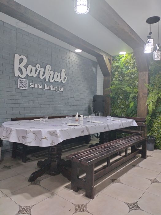 Баня -сауна с бассейном,прфееиональным караоке,бильардом.