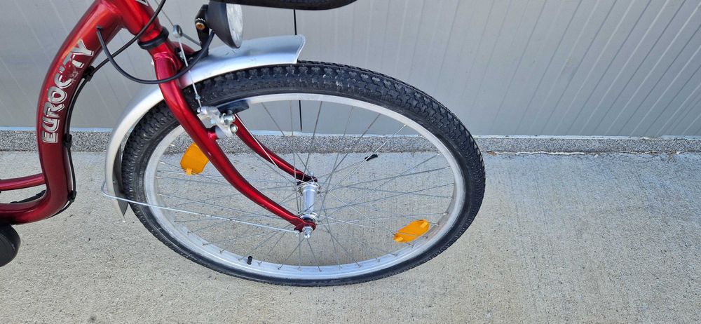 Дамски велосипед Kynast колело с кошница 26"
