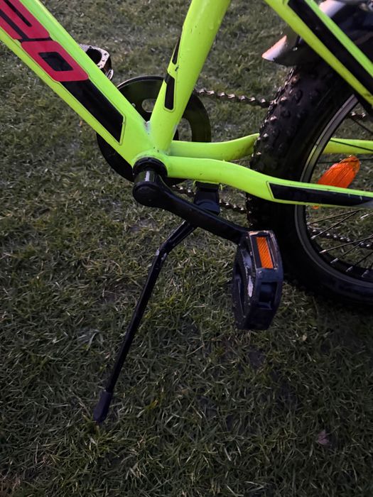 Bicicletă copii Aurelia Plus 20", 6 viteze Shimano, cauciucuri late