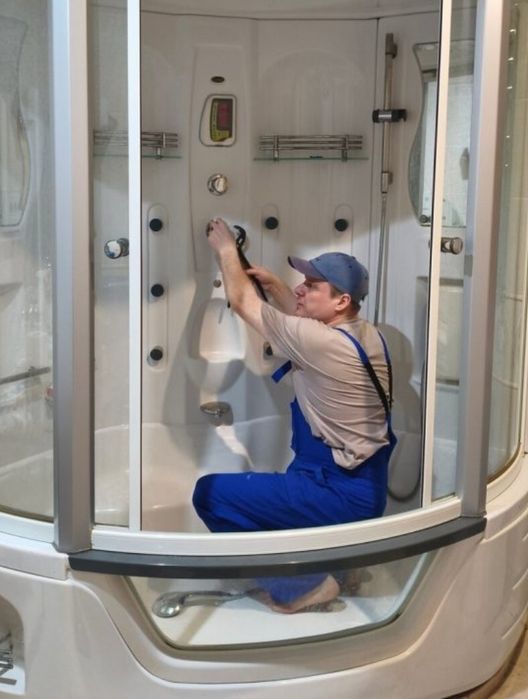 Ремонт душевой кабины душевых